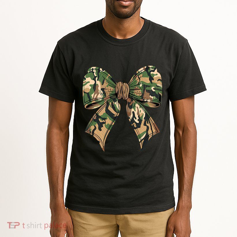 Camo Coquette Bow Hunting Camouflage Old Hunter Tall T-Shirt