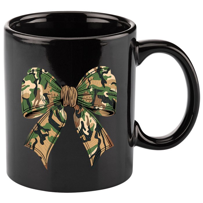 Camo Coquette Bow Hunting Camouflage Old Hunter 11oz C Handle Ceramic Mug