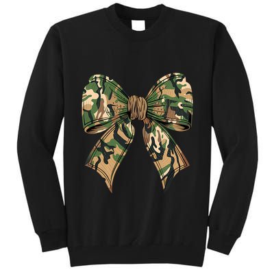 Camo Coquette Bow Hunting Camouflage Old Hunter Tall Sweatshirt