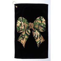Camo Coquette Bow Hunting Camouflage Old Hunter Golf Towel