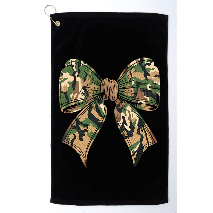 Camo Coquette Bow Hunting Camouflage Old Hunter Golf Towel