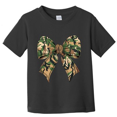 Camo Coquette Bow Hunting Camouflage Old Hunter Toddler T-Shirt