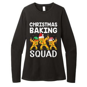 Christmas Cookie Baking Team Squad Dabbing Gingerbread Man Womens CVC Long Sleeve Shirt