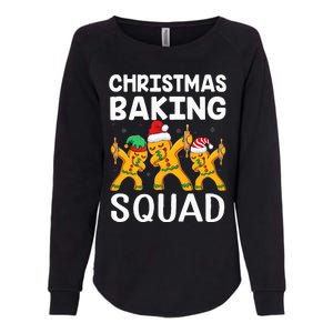 Christmas Cookie Baking Team Squad Dabbing Gingerbread Man Womens California Wash Sweatshirt