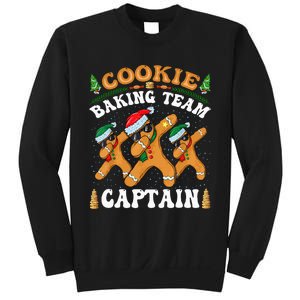 Christmas Cookie Baking Team Captain Gingerbread Apron Sweatshirt