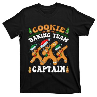 Christmas Cookie Baking Team Captain Gingerbread Apron T-Shirt