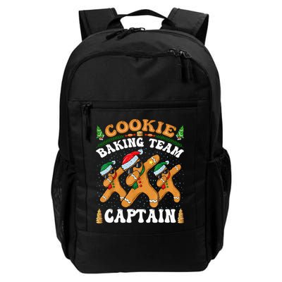 Christmas Cookie Baking Team Captain Gingerbread Apron Backpack