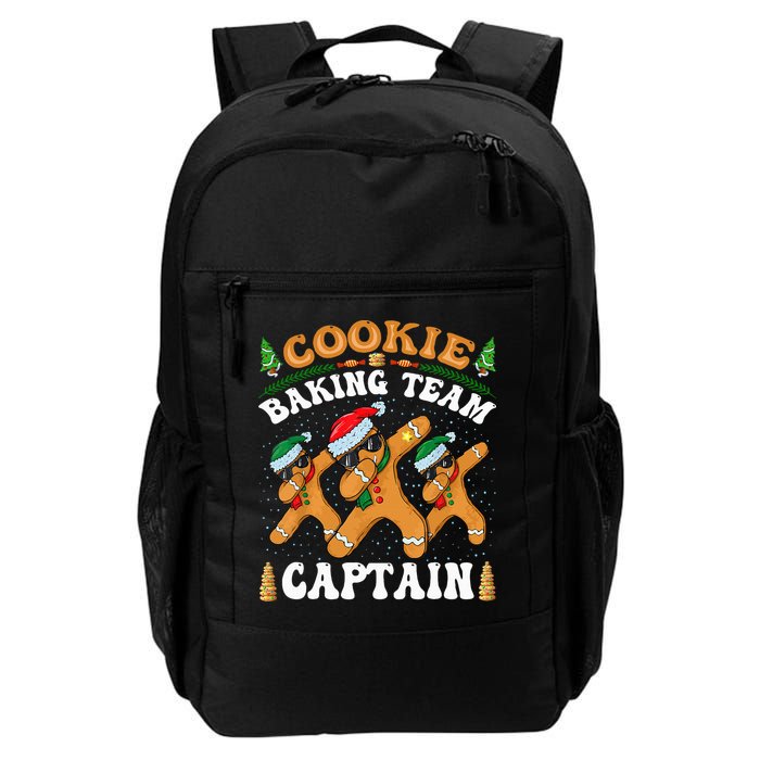 Christmas Cookie Baking Team Captain Gingerbread Apron Backpack