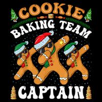 Christmas Cookie Baking Team Captain Gingerbread Apron 16 in Basic Backpack