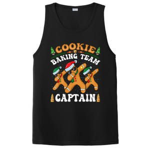 Christmas Cookie Baking Team Captain Gingerbread Apron PosiCharge Competitor Tank