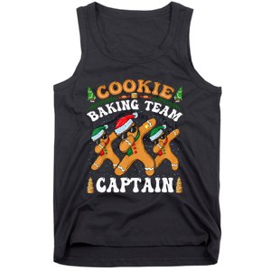 Christmas Cookie Baking Team Captain Gingerbread Apron Tank Top