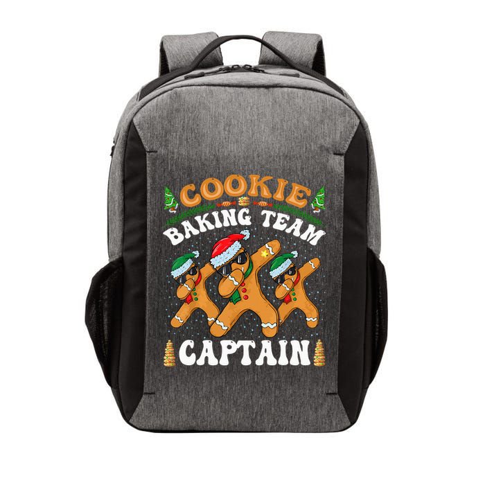 Christmas Cookie Baking Team Captain Gingerbread Apron Vector Backpack