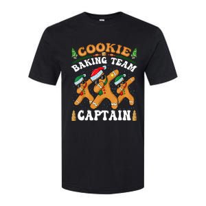 Christmas Cookie Baking Team Captain Gingerbread Apron Softstyle CVC T-Shirt