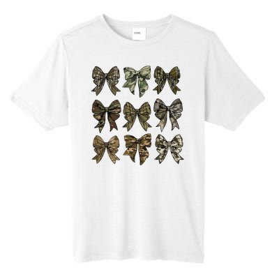 Camo Coquette Bow Duck Hunt Duck Hunting Tall Fusion ChromaSoft Performance T-Shirt