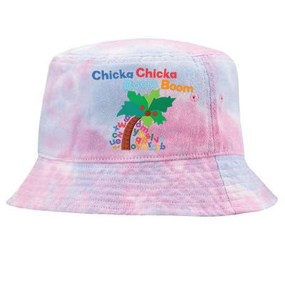 Chicka Chicka Boom Boom Costume Halloween Decorations Gifts Tie-Dyed Bucket Hat