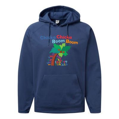 Chicka Chicka Boom Boom Costume Halloween Decorations Gifts Performance Fleece Hoodie