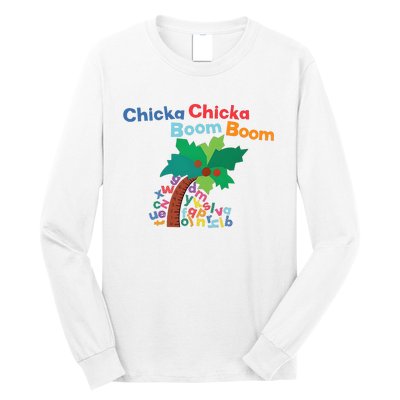 Chicka Chicka Boom Boom Costume Halloween Decorations Gifts Long Sleeve Shirt