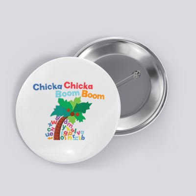 Chicka Chicka Boom Boom Costume Halloween Decorations Gifts Button