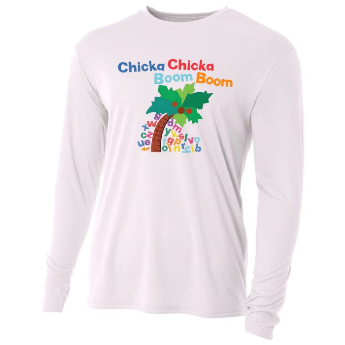 Chicka Chicka Boom Boom Costume Halloween Decorations Gifts Cooling Performance Long Sleeve Crew