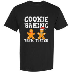 Christmas Cookie Baking Crew Festive Family Gift for Dad Garment-Dyed Heavyweight T-Shirt