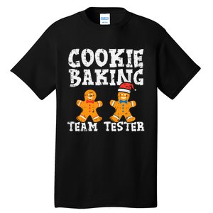 Christmas Cookie Baking Crew Festive Family Gift for Dad Tall T-Shirt