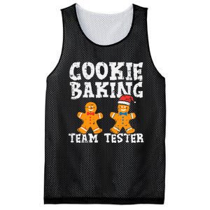 Christmas Cookie Baking Crew Festive Family Gift for Dad Mesh Reversible Basketball Jersey Tank