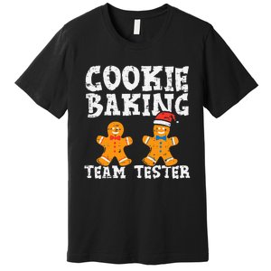 Christmas Cookie Baking Crew Festive Family Gift for Dad Premium T-Shirt