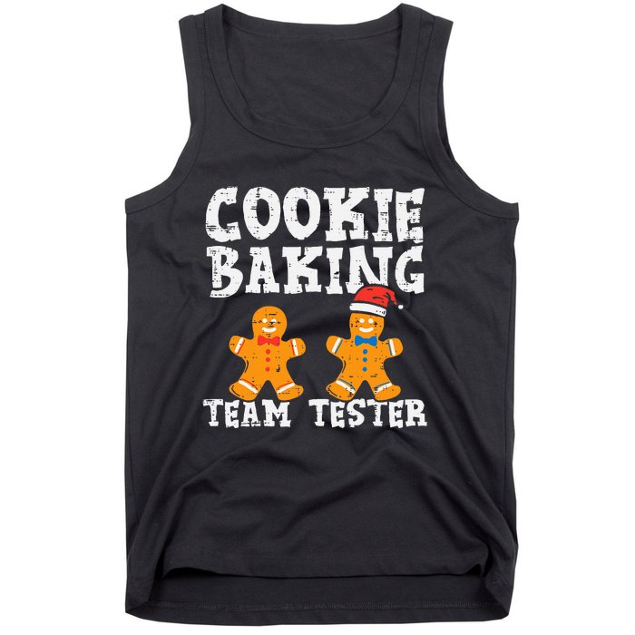 Christmas Cookie Baking Crew Festive Family Gift for Dad Tank Top