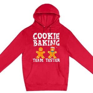 Christmas Cookie Baking Crew Festive Family Gift for Dad Premium Pullover Hoodie