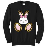 Cute Cheetah Bunny Adorable Easter Sweatshirt