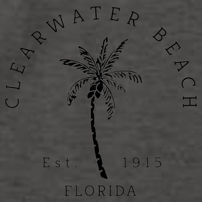 Cool Clearwater Beach Original Florida Beaches Vector Backpack