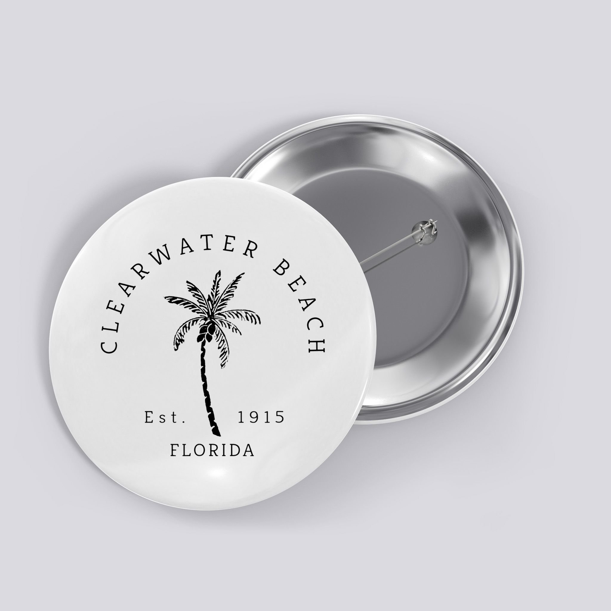 Cool Clearwater Beach Original Florida Beaches Button