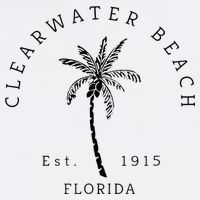 Cool Clearwater Beach Original Florida Beaches Toddler T-Shirt
