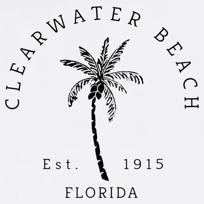 Cool Clearwater Beach Original Florida Beaches Toddler T-Shirt