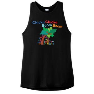 Chicka Chicka Boom Boom Costume Halloween Decorations Gifts Ladies PosiCharge Tri-Blend Wicking Tank