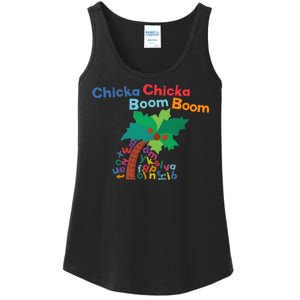 Chicka Chicka Boom Boom Costume Halloween Decorations Gifts Ladies Essential Tank