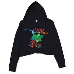 Chicka Chicka Boom Boom Costume Halloween Decorations Gifts Crop Fleece Hoodie