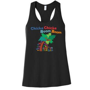 Chicka Chicka Boom Boom Costume Halloween Decorations Gifts Women's Racerback Tank