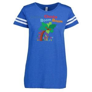 Chicka Chicka Boom Boom Costume Halloween Decorations Gifts Enza Ladies Jersey Football T-Shirt