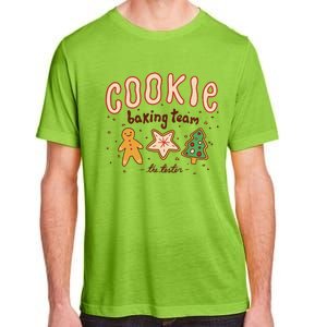 Christmas Cookie Baking Team Funny Pajamas Family Xmas Adult ChromaSoft Performance T-Shirt