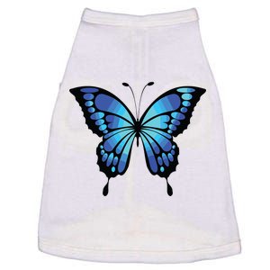 Cute Colorful Blue Butterfly Doggie Tank