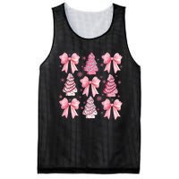 Cute Coquette Bow Christmas Tree Cake Funny Xmas Mesh Reversible Basketball Jersey Tank