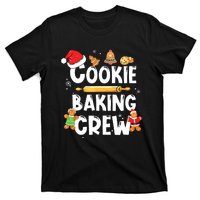 Christmas Cookie Baking Crew Pajama Gingerbread Christmas Santa Hat Xmas T-Shirt