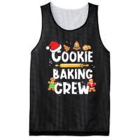 Christmas Cookie Baking Crew Pajama Gingerbread Christmas Santa Hat Xmas Mesh Reversible Basketball Jersey Tank