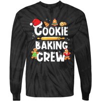 Christmas Cookie Baking Crew Pajama Gingerbread Christmas Santa Hat Xmas Tie-Dye Long Sleeve Shirt