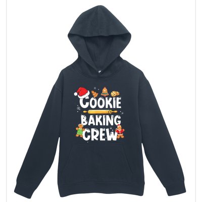 Christmas Cookie Baking Crew Pajama Gingerbread Christmas Santa Hat Xmas Urban Pullover Hoodie