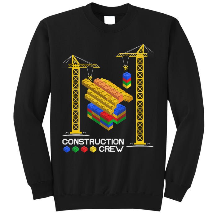 Construction Crew Building Blocks Master Builder Sweatshirt