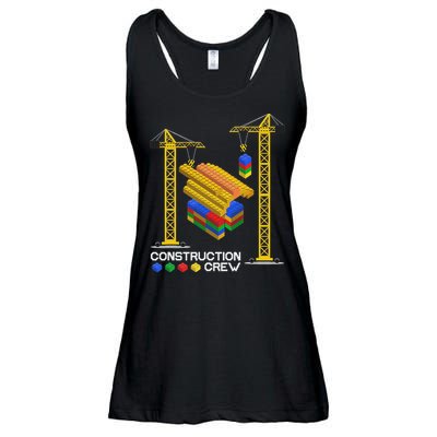 Construction Crew Building Blocks Master Builder Ladies Essential Flowy Tank