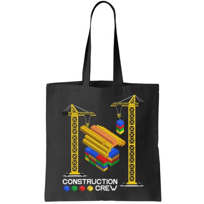 Construction Crew Building Blocks Master Builder Bag