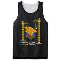 Construction Crew Building Blocks Master Builder Mesh Reversible Basketball Jersey Tank